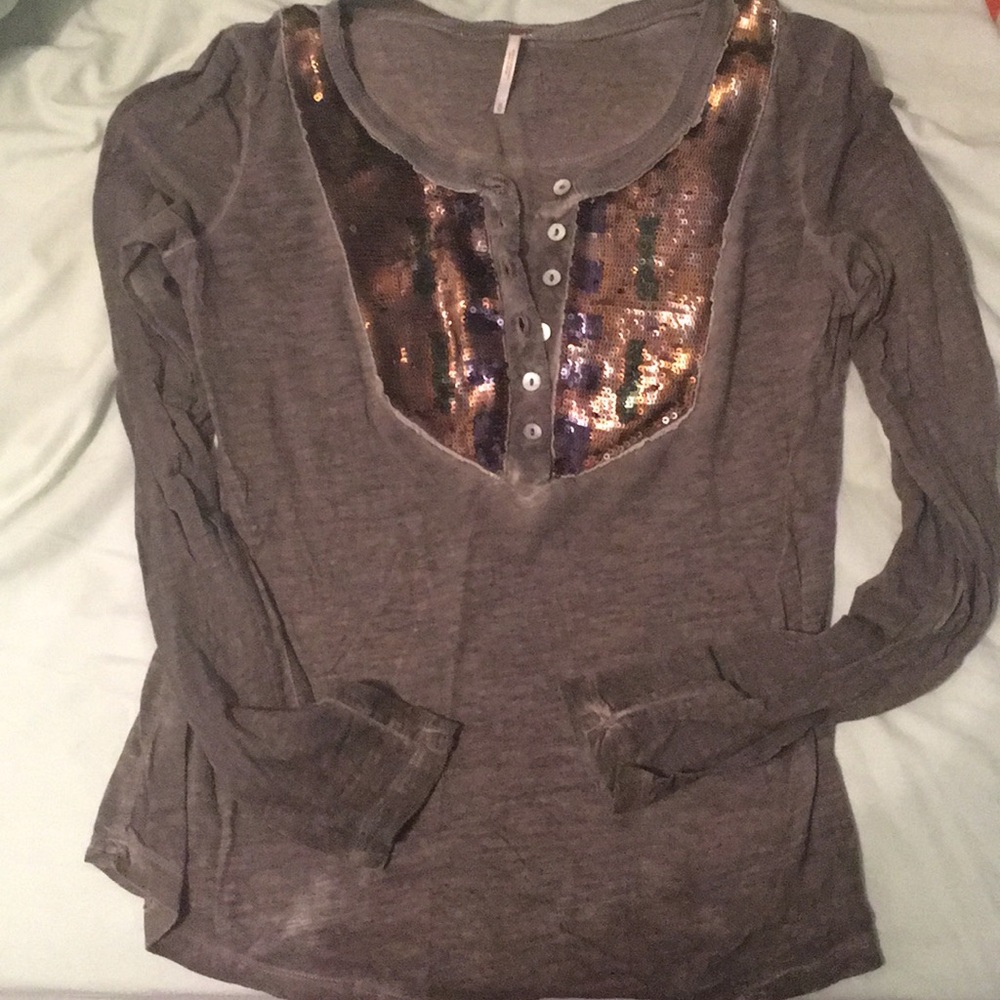 Long sleeve free people shirt